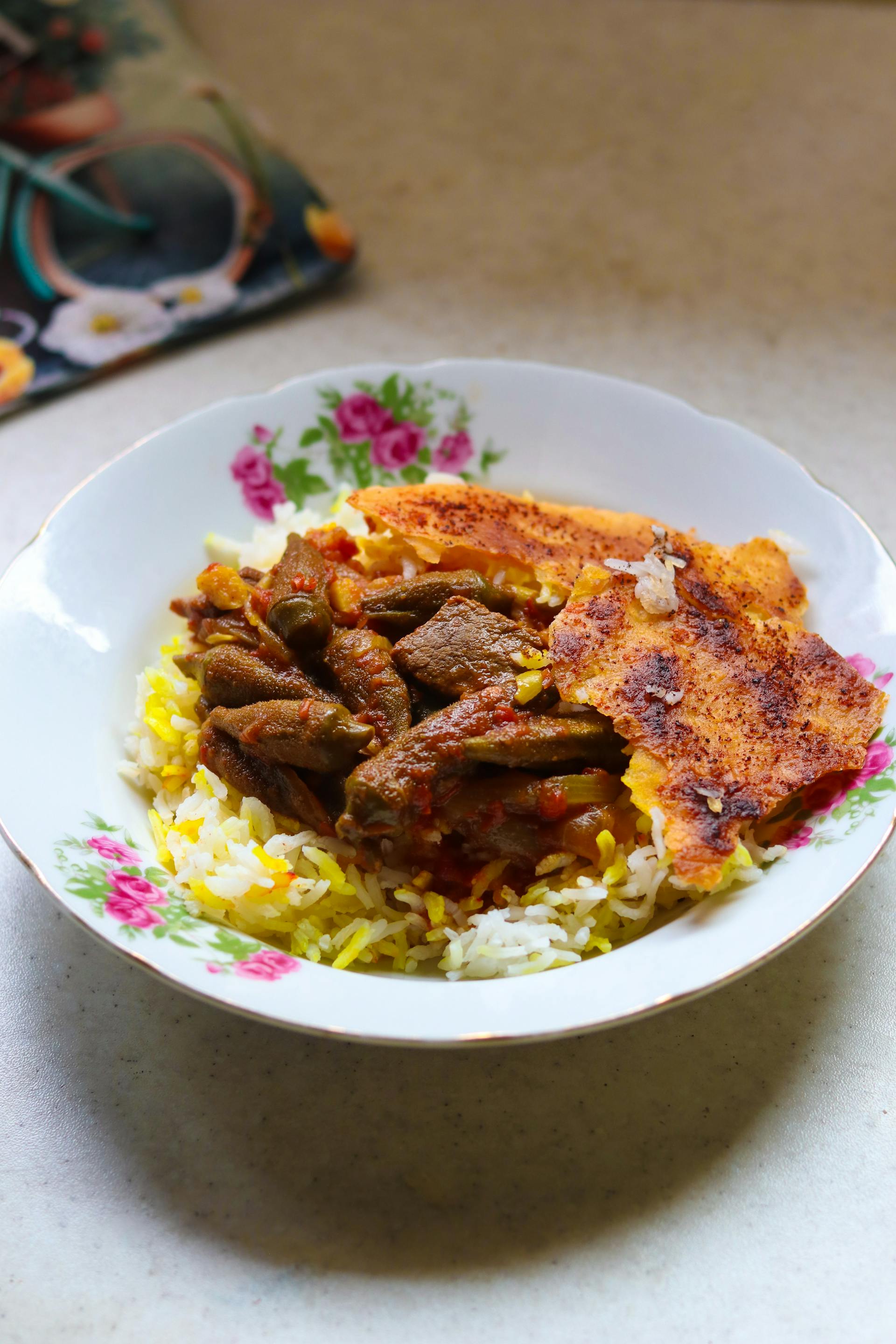Saffron risotto